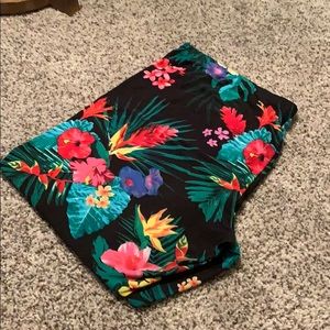 Tropical Capri Leggings